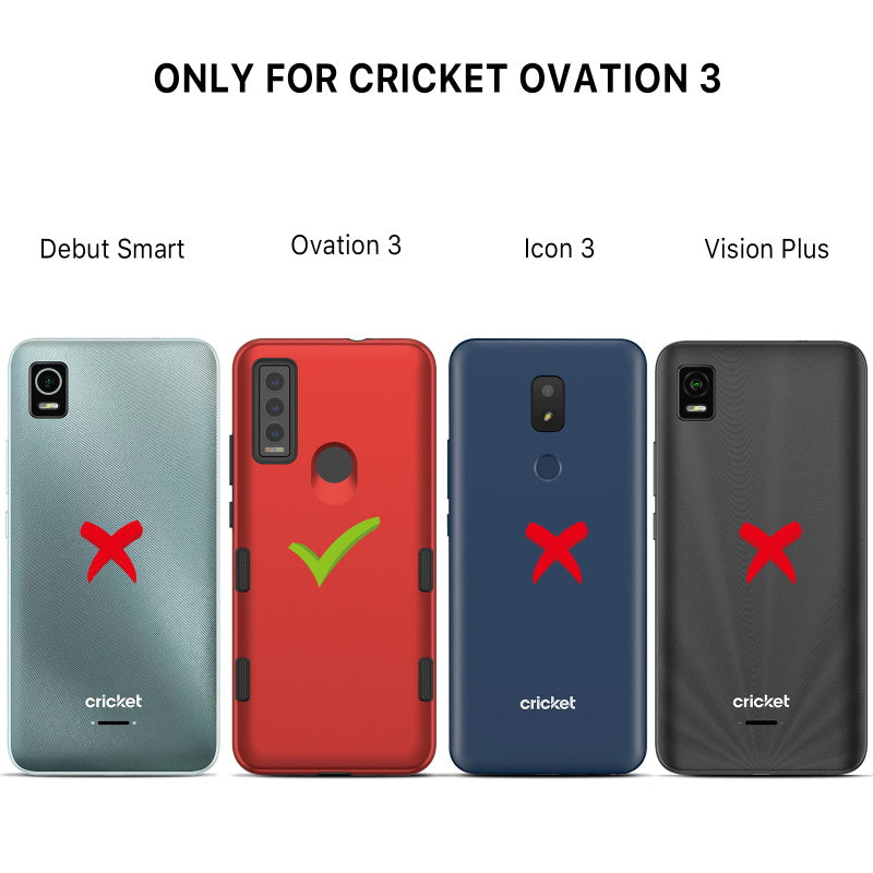 Cricket Ovation 3 MyBat Pro TUFF Subs Series Case - Red (1105277)