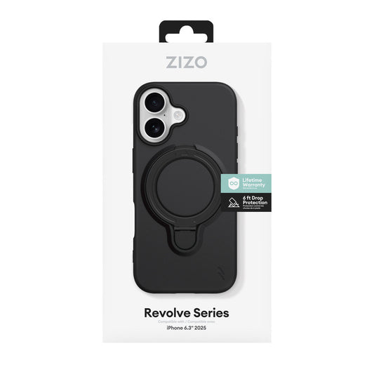 ZIZO REVOLVE Series iPhone 17 Case - Magnetic Black (1103190) (MSRP $59.99)