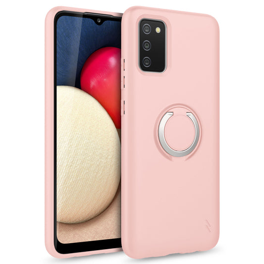 SAMSUNG GALAXY A02S ZIZO REVOLVE SERIES CASE - ROSE QUARTZ (1100961)