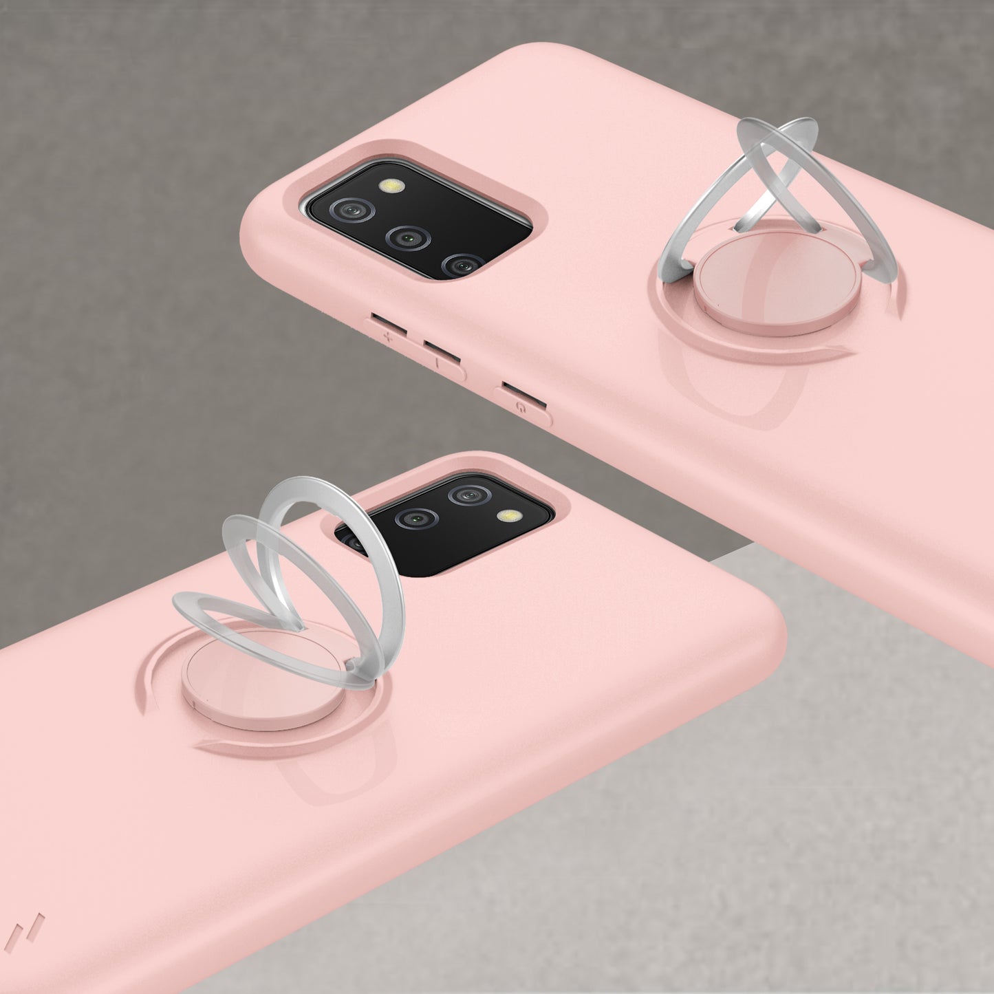 SAMSUNG GALAXY A02S ZIZO REVOLVE SERIES CASE - ROSE QUARTZ (1100961)