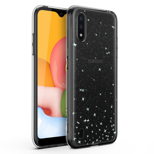 SAMSUNG GALAXY A01 ZIZO REFINE SERIES - CLEAR STARS (1100806)