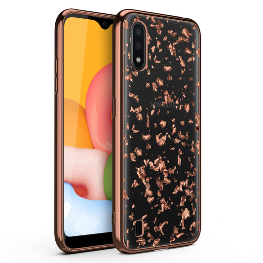 SAMSUNG GALAXY A01 ZIZO REFINE SERIES - ROSE GOLD EXPOSURE (1100809)