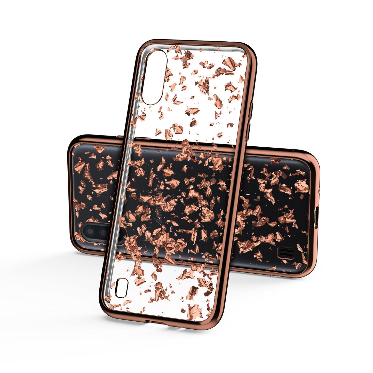 SAMSUNG GALAXY A01 ZIZO REFINE SERIES - ROSE GOLD EXPOSURE (1100809)