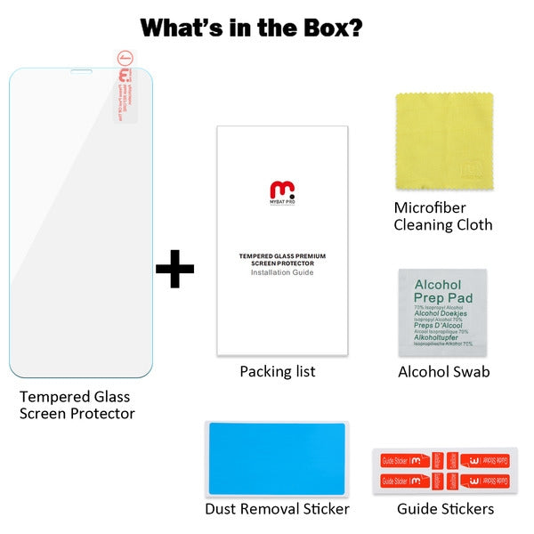 Apple iPhone 11 / XR MyBat Pro Tempered Glass Screen Protector (2.5D)  - Clear (1103715)
