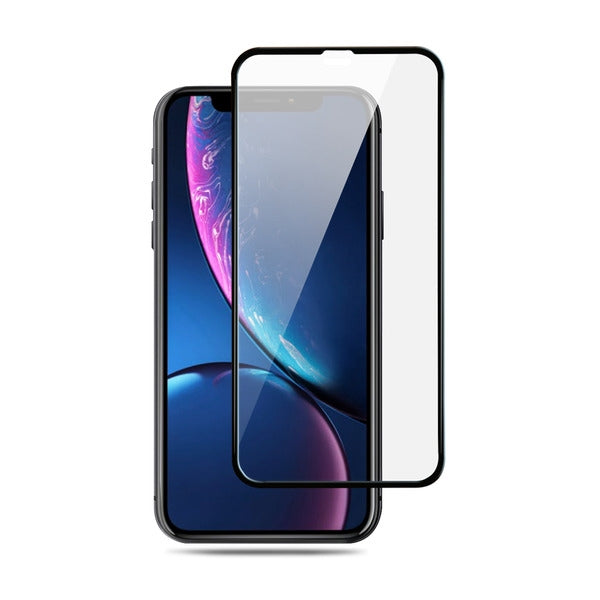 Apple iPhone 11 / XR MyBat Pro Full Coverage Tempered Glass Screen Protector - Black (1103720)