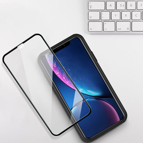 Apple iPhone 11 / XR MyBat Pro Full Coverage Tempered Glass Screen Protector - Black (1103720)