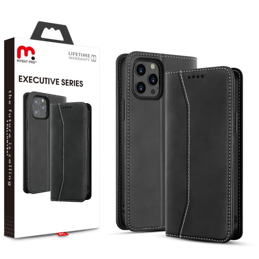 MyBat Pro Executive Series Case for Apple iPhone 12 Pro (6.1) / iPhone 12 (6.1) - Black (1107703)