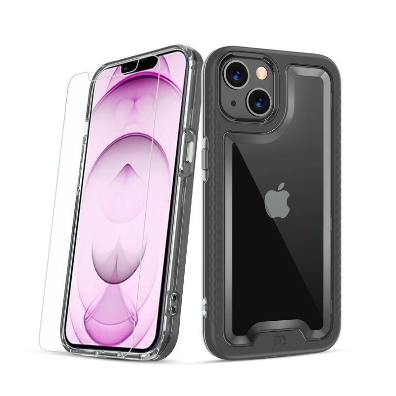 MyBat Pro Lux Series Case with Tempered Glass for Apple iPhone 13 mini (5.4) - Black (1102034)