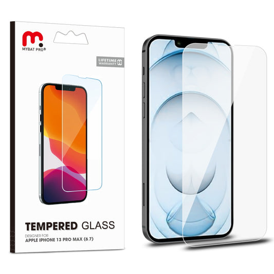 MyBat Pro Tempered Glass Screen Protector for Apple iPhone 13 Pro Max (6.7) / 14 Pro Max (6.7) / 14 Plus (6.7) - Clear - Clear (1102086)