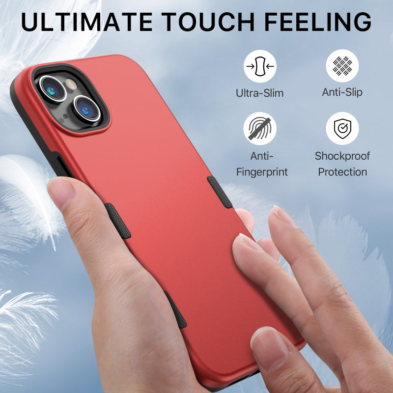Apple iPhone 14 Max /iPhone 15 Plus (6.7)  MyBat Pro TUFF Subs Series Case - Red (1104685)