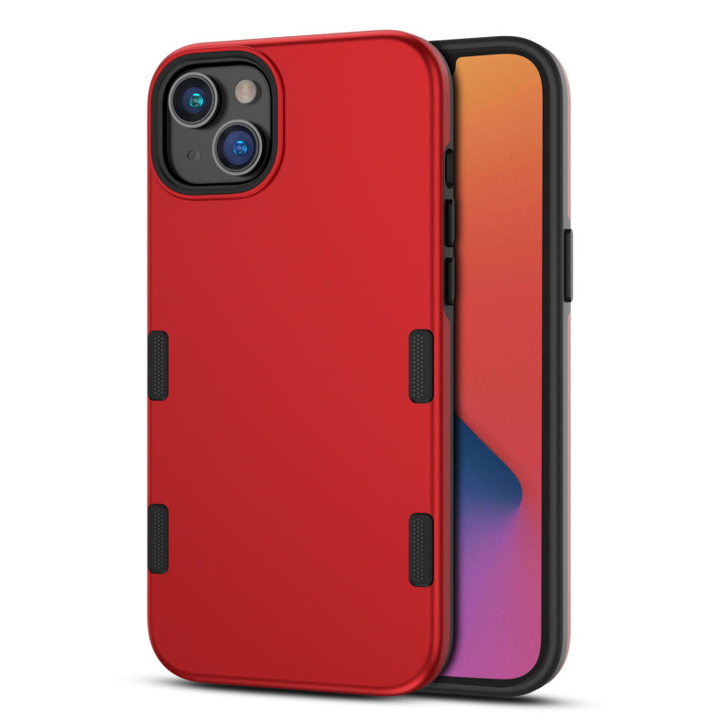 Apple iPhone 14 Max /iPhone 15 Plus (6.7)  MyBat Pro TUFF Subs Series Case - Red (1104685)