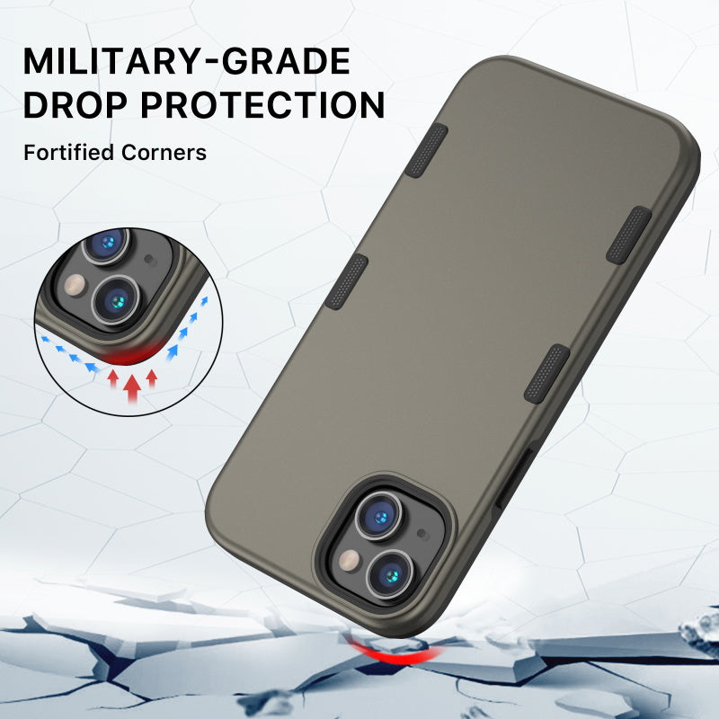 Apple iPhone 14 Max / iPhone 15 Plus (6.7) MyBat Pro TUFF Subs Series Case - Gunmetal (1104682)