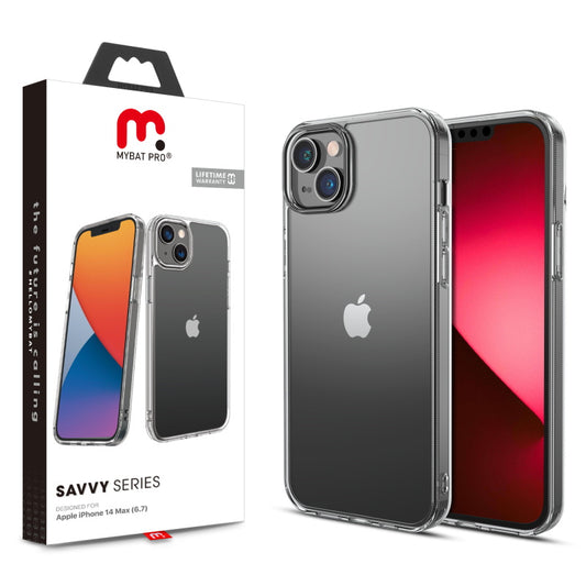 Apple iPhone 14 Max /iPhone 15 Plus (6.7)  MyBat Pro Savvy Series Case - Crystal Clear (1104677)