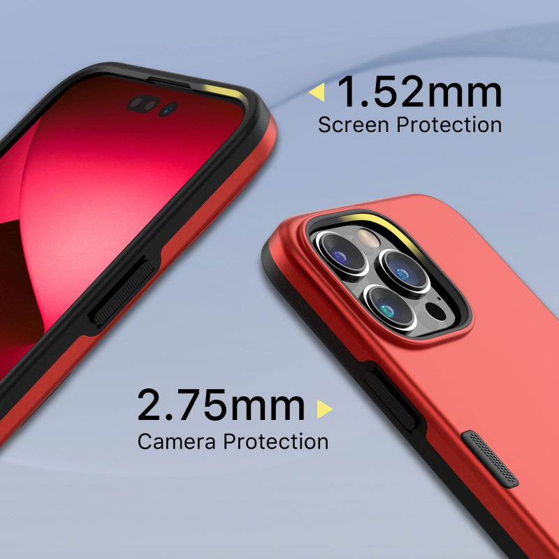 Apple iPhone 14 PRO MAX 6.7 Mybat Pro TUFF Subs Series Case - Red (1104709)