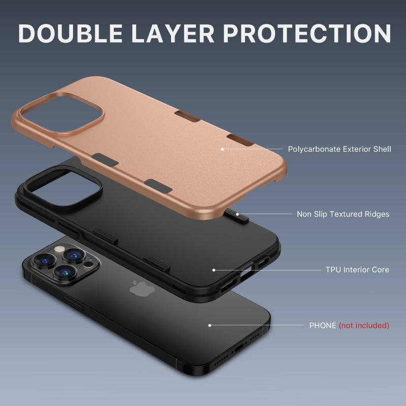 Apple iPhone 14 PRO MyBat Pro TUFF Subs Series Case - Rose Gold (1104694)
