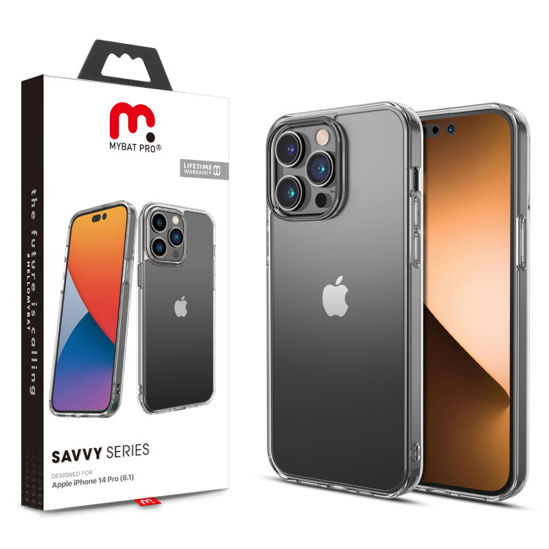 Apple iPhone 14 PRO MyBat Pro Savvy Series Case - Crystal Clear (1104687)