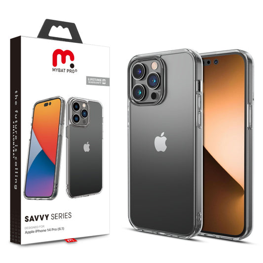 Apple iPhone 14 PRO MyBat Pro Savvy Series Case - Crystal Clear (1104687)