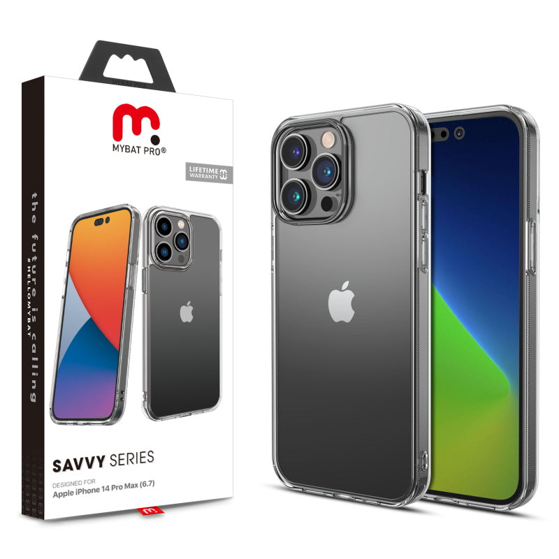Apple iPhone 14 PRO MAX 6.7 Mybat Pro Savvy Series Case - Crystal Clear (1104702)