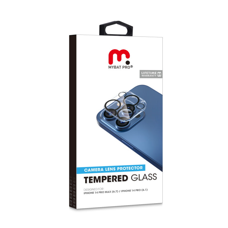 Apple iPhone 14 Pro Max (6.7) / 14 Pro (6.1) MyBat Pro Tempered Glass Lens Protector (2.5D) - Clear (1104714)