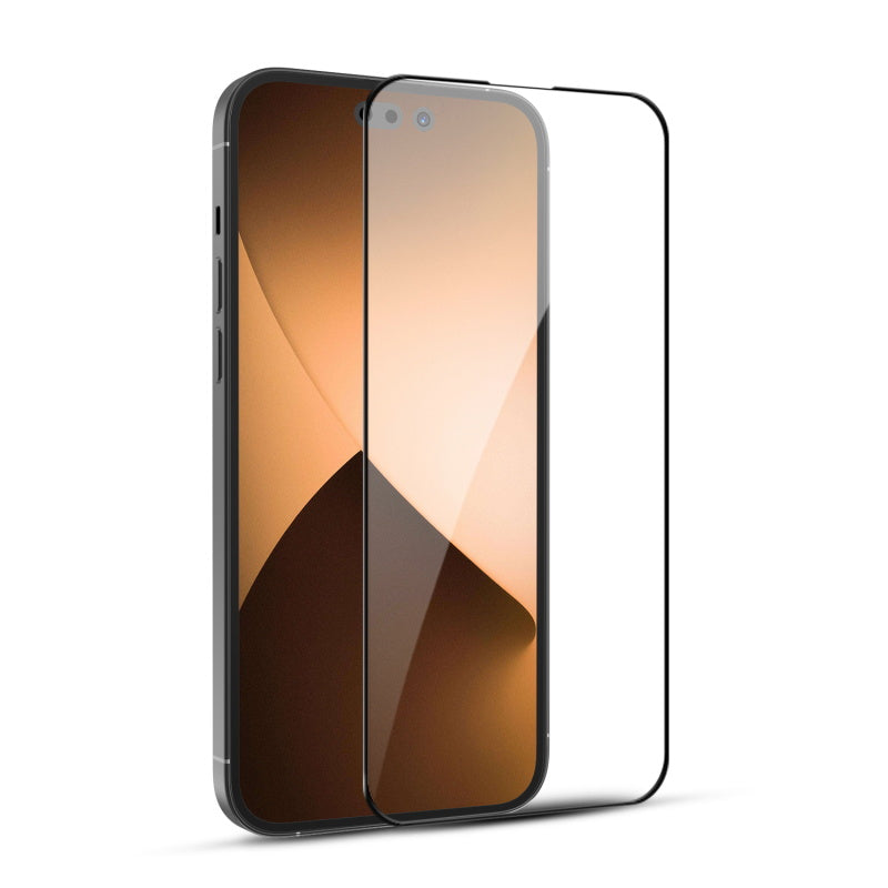 Apple iPhone 14 PRO MyBat Pro Full Coverage Tempered Glass Screen Protector - Black (1104713)