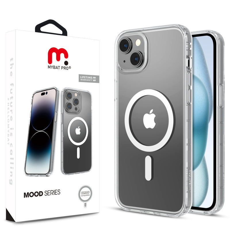 MyBat Pro Mood Series MagSafe Case for Apple iPhone 15 (6.1) - Transparent Clear (1106141)