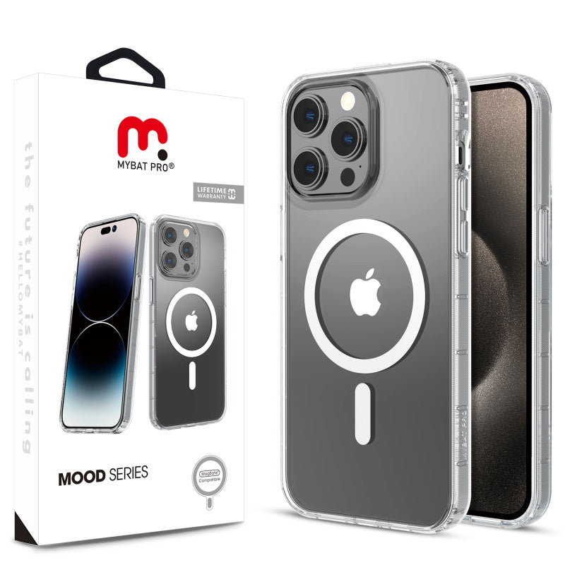 MyBat Pro Mood Series MagSafe Case for Apple iPhone 15 Pro (6.1) - Transparent Clear (1106140)