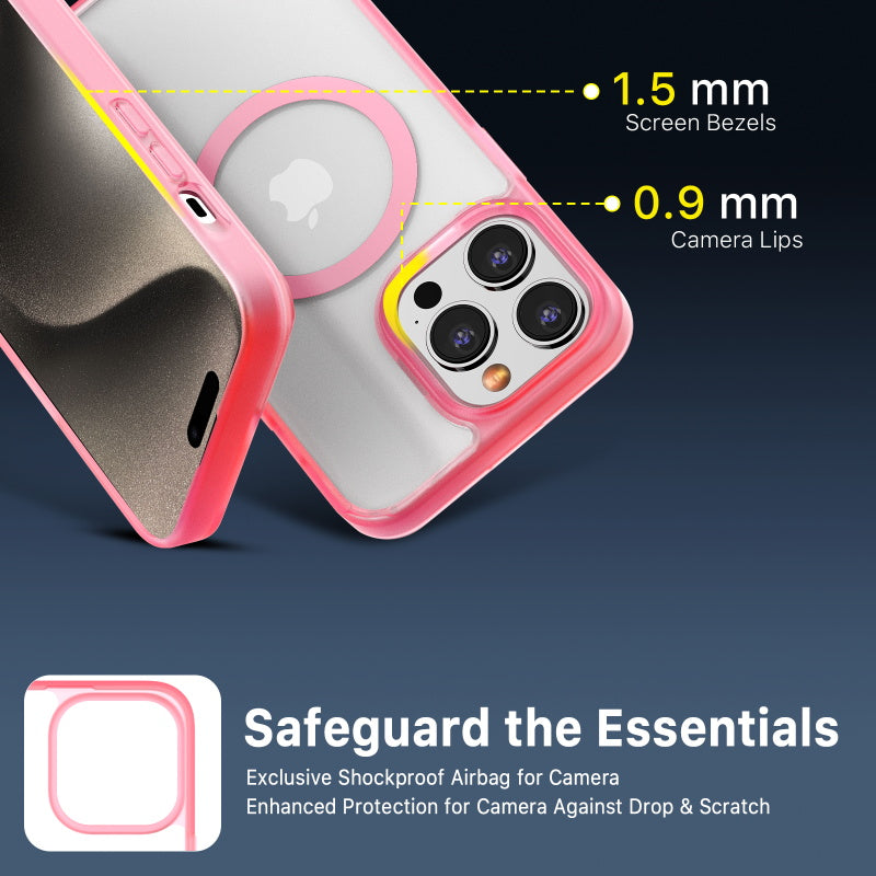 Apple iPhone 15 Pro (6.1) MyBat Pro Lunar Lite Series w/ MagSafe Case - Rose (1106208)