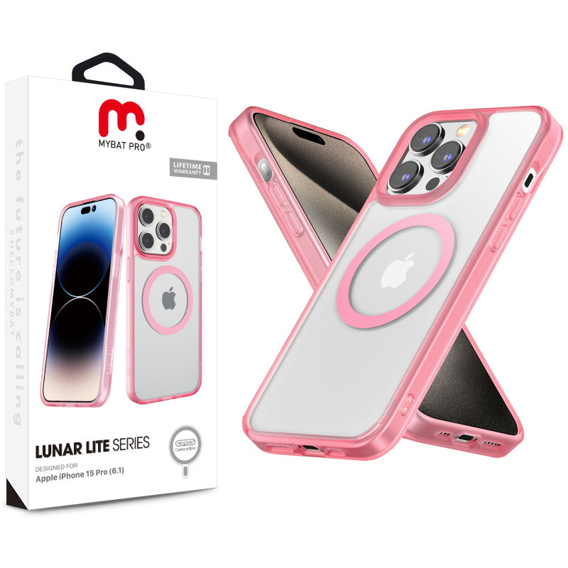 Apple iPhone 15 Pro (6.1) MyBat Pro Lunar Lite Series w/ MagSafe Case - Rose (1106208)