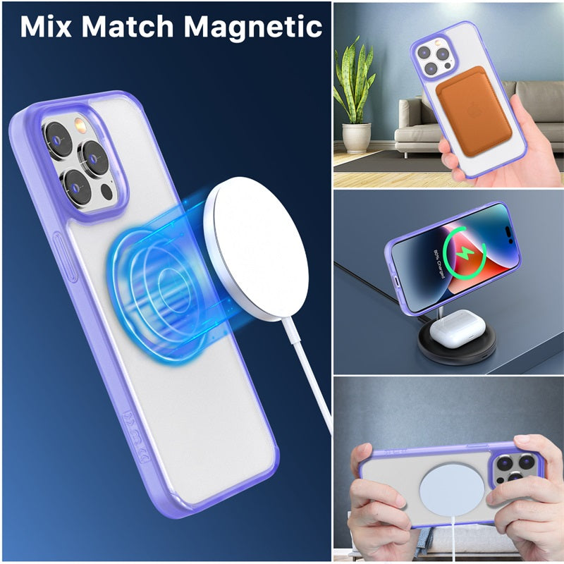 Apple iPhone 15 Pro (6.1) MyBat Pro Lunar Lite Series w/ MagSafe Case - Purple (1106209)