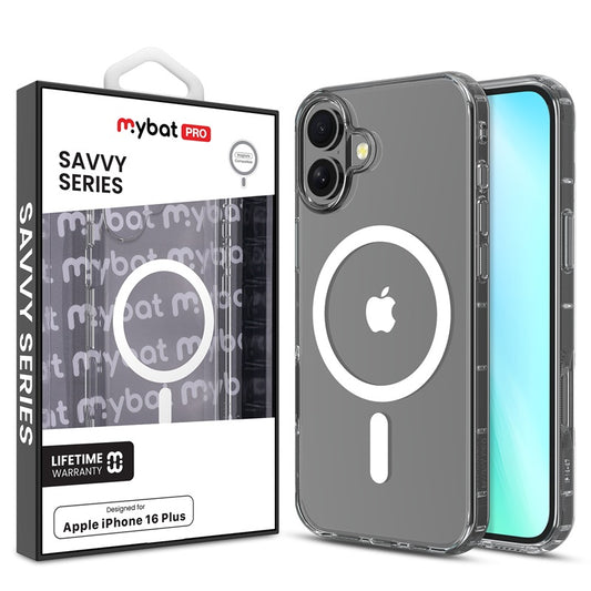MyBat Pro Savvy Series MagSafe Case for Apple iPhone 16 Plus - Clear (1107294)