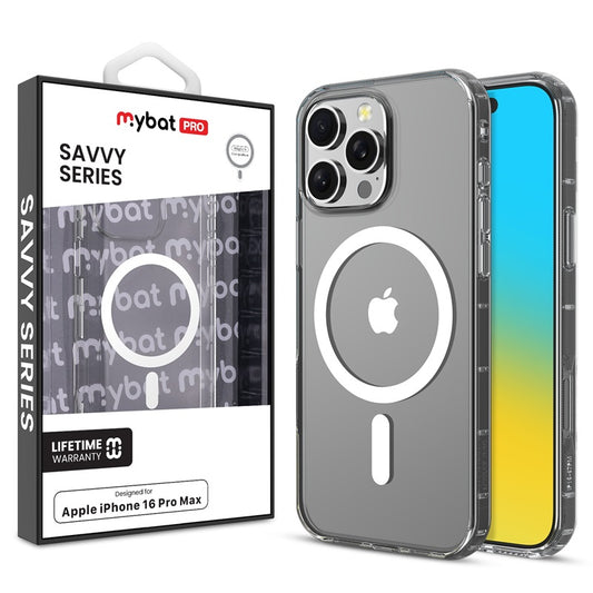 MyBat Pro Savvy Series MagSafe Case for Apple iPhone 16 Pro - Clear (1107297)