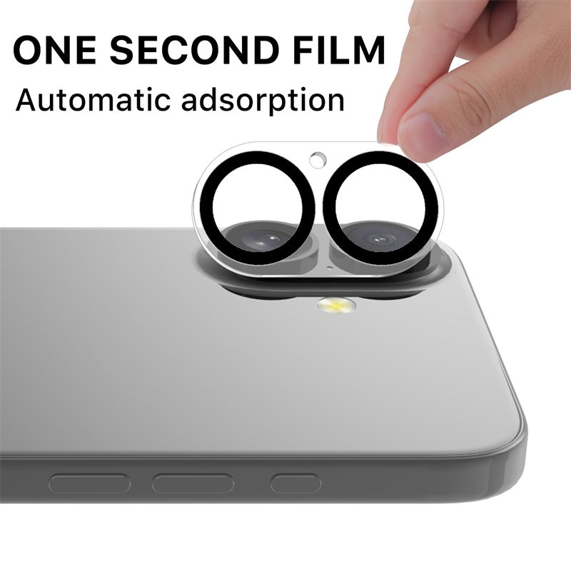 MyBat Pro Tempered Glass Lens Protector (2.5D) for Apple iPhone 16 / 16 Plus - Clear (1107293)