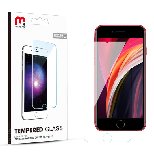 Apple iPhone 8/7 / SE (2020) MyBat Pro Tempered Glass Screen Protector (2.5D) - Clear (1103341)