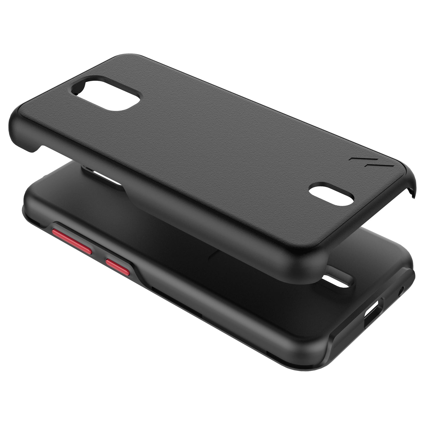 CRICKET DEBUT 4G LTE ZIZO REALM SERIES CASE - BLACK (1102273)