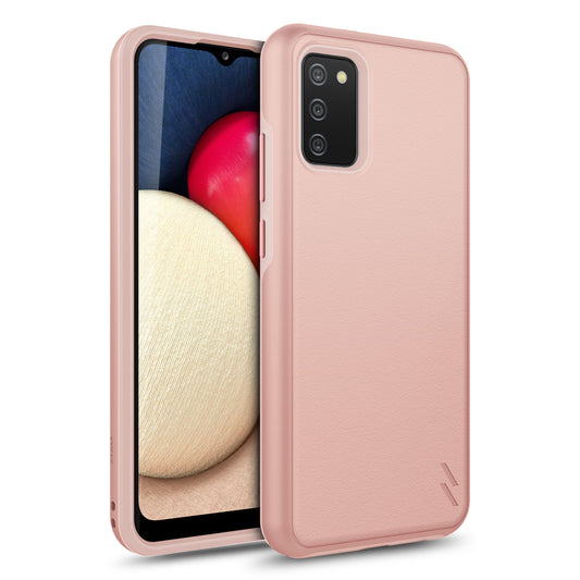 SAMSUNG GALAXY A02s ZIZO REALM SERIES CASE - ROSE GOLD (1101041)