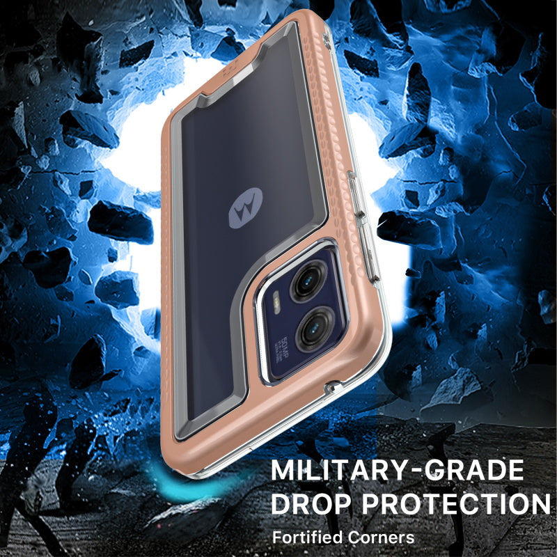 Motorola MOTO G 5G (2023) MyBat Pro Lux Series Case - Rose Gold (1105857)