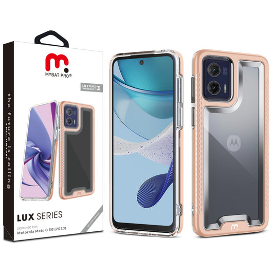 Motorola MOTO G 5G (2023) MyBat Pro Lux Series Case - Rose Gold (1105857)