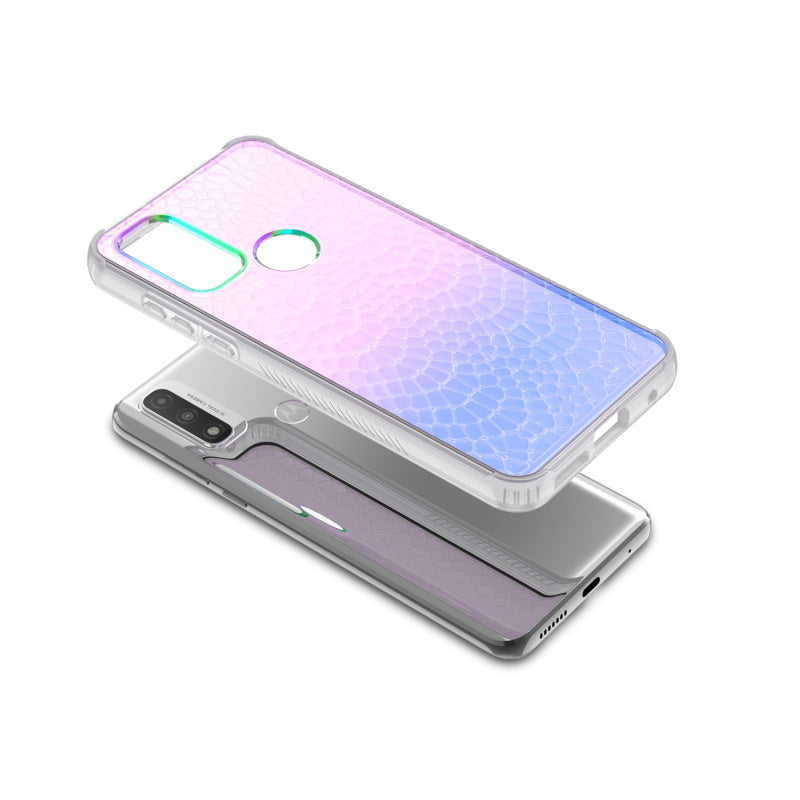 Moto G Play 2023, Moto G Pure, Moto G Power (2022) MyBat Pro Mood Series Case - Iridescent Snake (1103167)