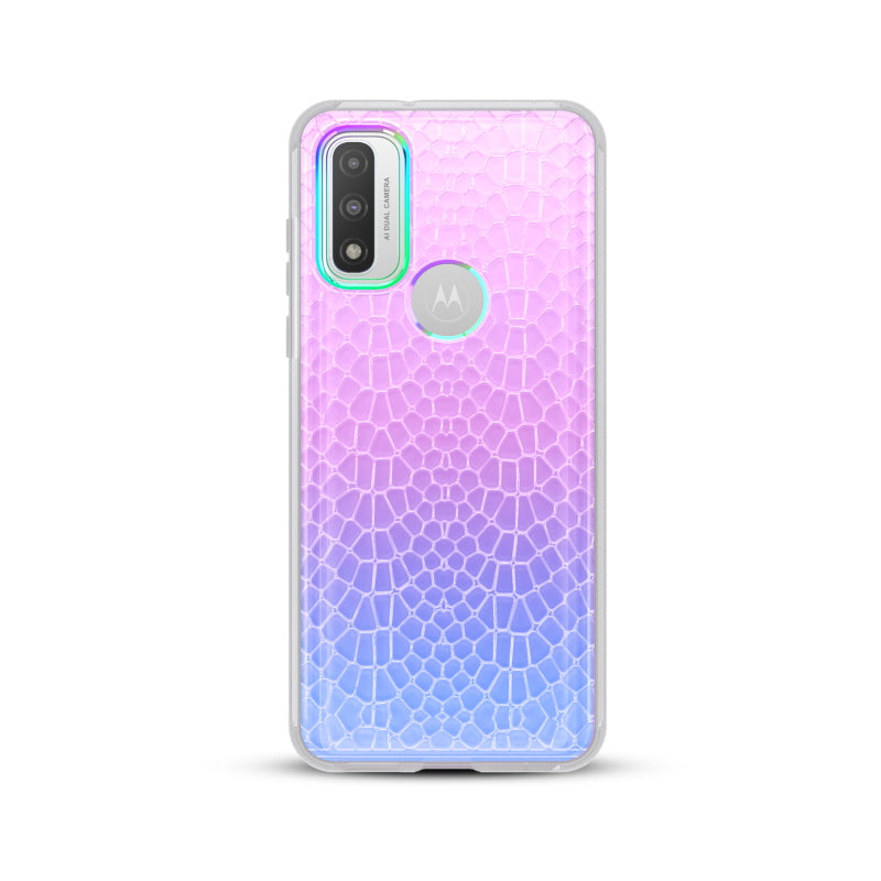 Moto G Play 2023, Moto G Pure, Moto G Power (2022) MyBat Pro Mood Series Case - Iridescent Snake (1103167)