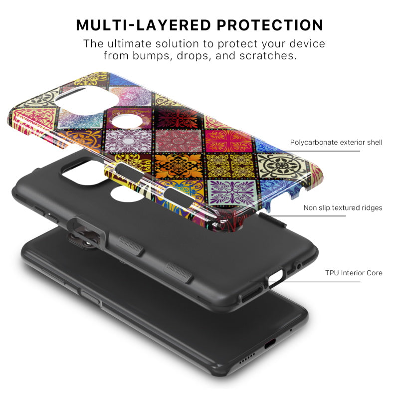 Moto G Power (2021) MyBat Pro TUFF Subs Series Case - Mediterranean (1101150)