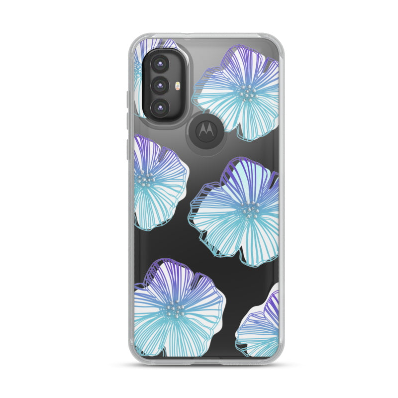 Moto G Play 2023, Moto G Pure, Moto G Power (2022) MyBat Pro Mood Series Case (with Diamonds) case - Seashell (1103597)