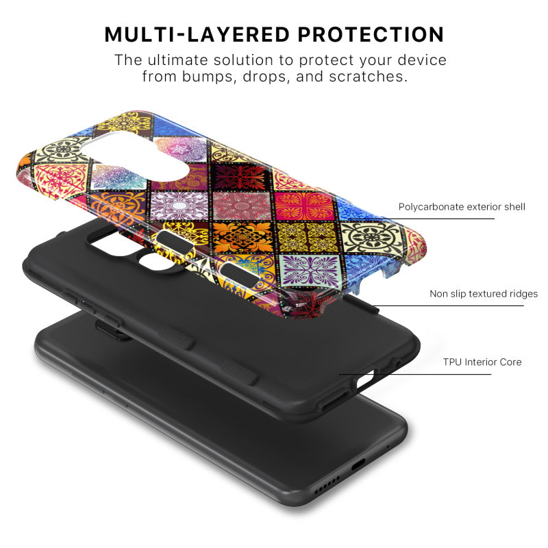 Moto G Play (2021) MyBat Pro TUFF Subs Series Case - Mediterranean (1101138)