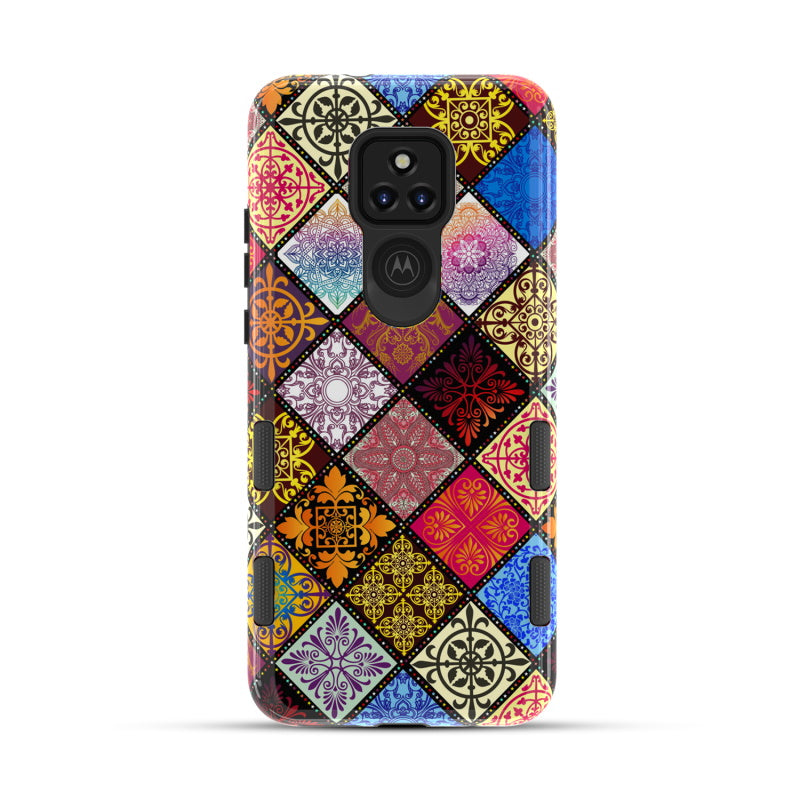 Moto G Play (2021) MyBat Pro TUFF Subs Series Case - Mediterranean (1101138)