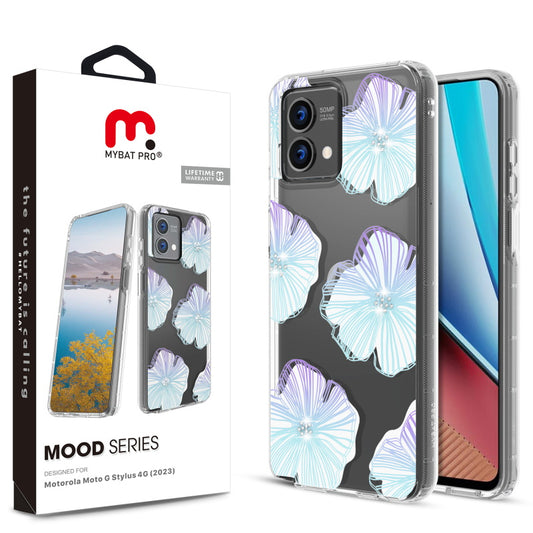 MyBat Pro Mood Series Case (with Diamonds) for Motorola Moto G Stylus 4G (2023) - Seashell (1106357)