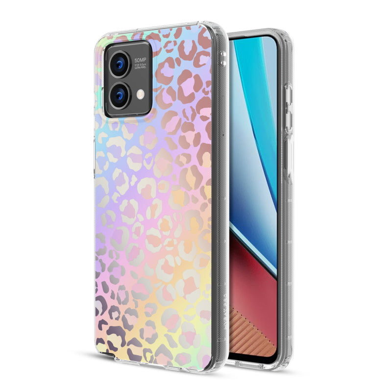 MyBat Pro Mood Series Case for Motorola Moto G Stylus 4G (2023) - Holographic Leopard (1106358)