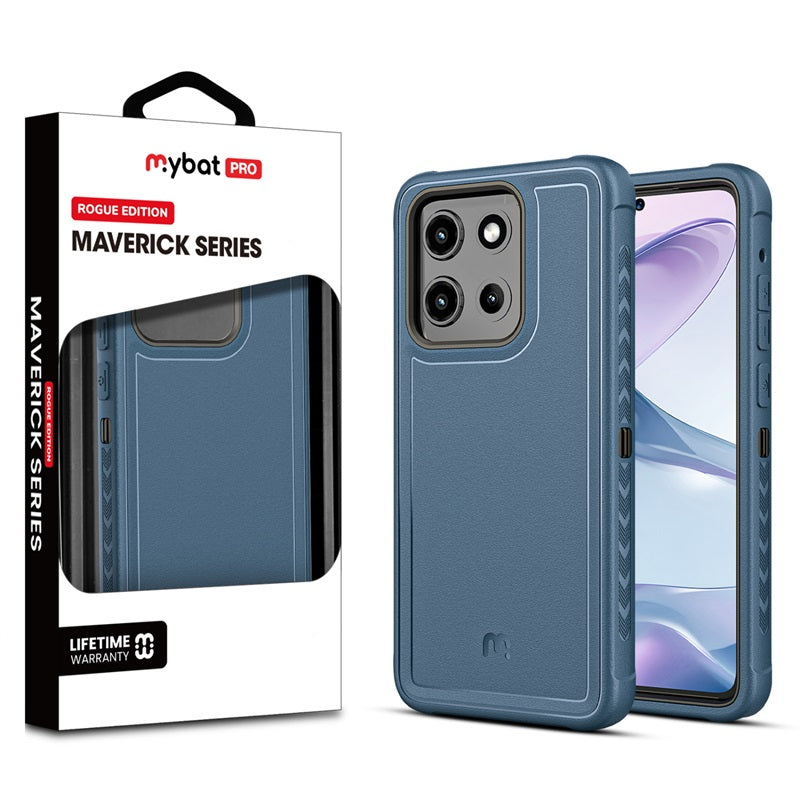MyBat Pro Maverick Series Rogue Edition Case for Motorola Moto G Stylus 5G (2025) - Blue (1102892)