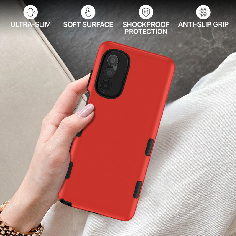 Motorola Moto G Stylus 5G (2022) MyBat Pro Tuff Subs Series Case - Red (1103933)