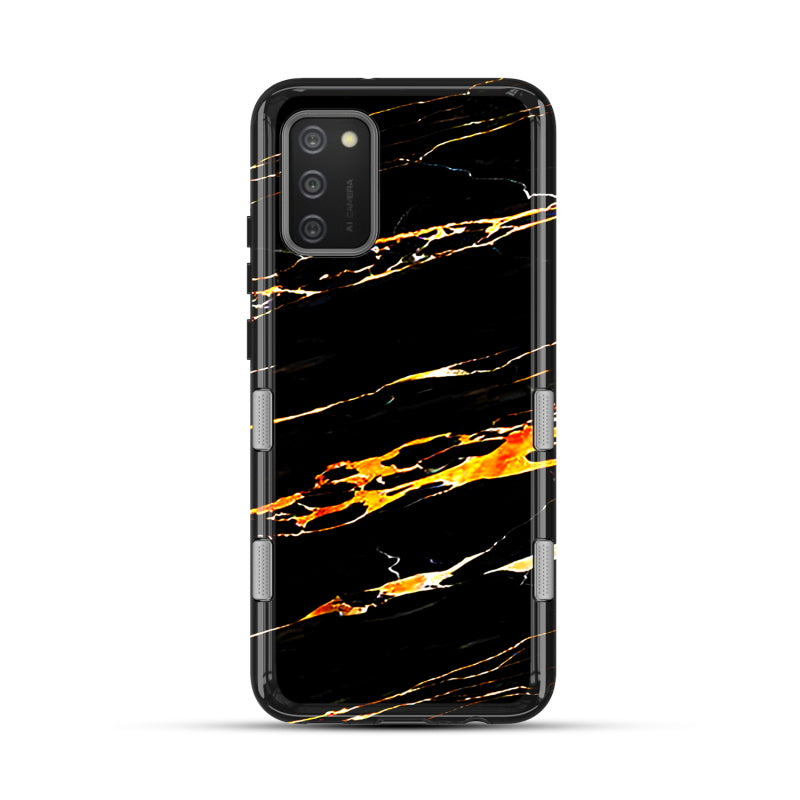 Samsung Galaxy A02s MyBat Pro TUFF Subs Series Case - Black Marble (1101650)