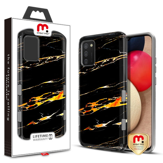 Samsung Galaxy A02s MyBat Pro TUFF Subs Series Case - Black Marble (1101650)