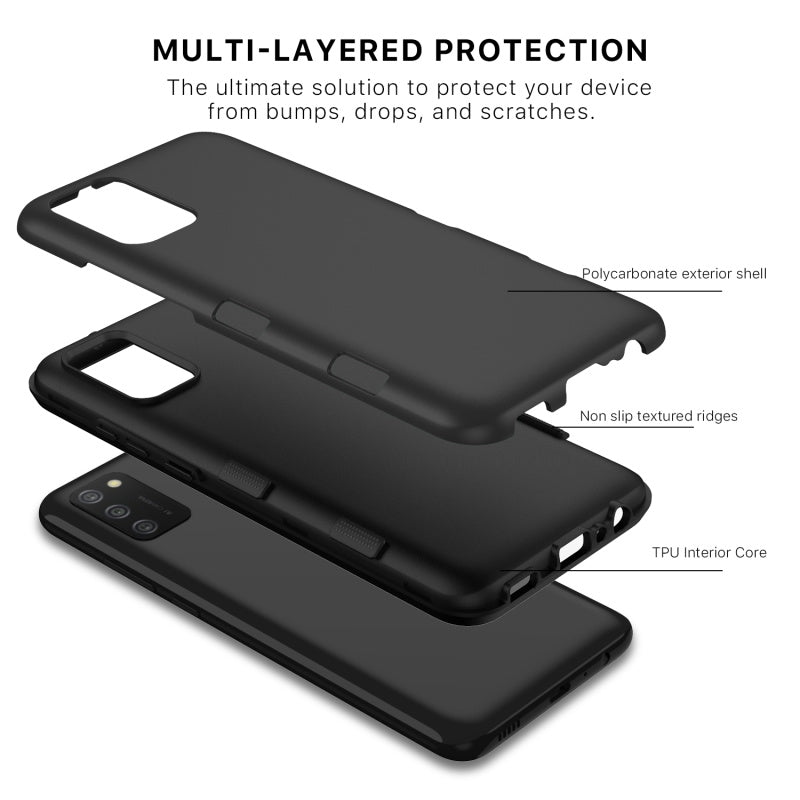 Samsung Galaxy A02s MyBat Pro TUFF Subs Series Case - Black (1101173)